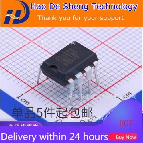 10PCS/LOT DS1302 DS1302N Clock Circuit/clock/timer-real Time Clock DIP-8 New Original In Stock