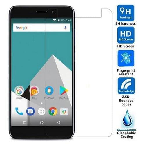 2pcs For Vernee M5 Tempered Glass Safety Guard Protective Film Explosion-proof LCD Screen Protector For Vernee M5 4G 5.2" Cover