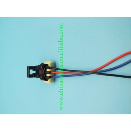 3pin waterproof speed crankshaft position temperature sensor plug 12110293