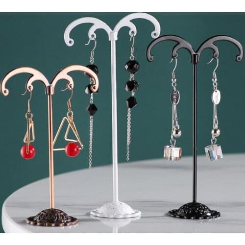 3X JEWELRY EARRING DISPLAY T-BAR STAND DISPLAY SHOWCASE DISPLAY EARRING STANDS
