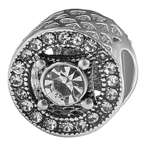 HPXmas Wholesale 5pcs/lot Fit Bracelet Jewelry Fashion Metal Charm Fit Bracelet ​European Beads Original Beads Jewelry Beads