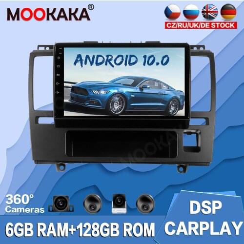 Android 10.0 128G For Nissan Tiida 2004-2011 Car Multimedia Player Radio GPS Navigation Auto Stereo Recorder Unit Audio