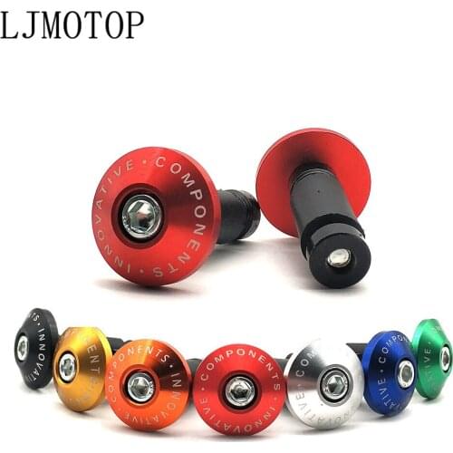 For DUCATI 750SS 800SS/800 Supersport 900SS/900 Sport Universal Motorcycle Handle End Bar motocross Handlebar Grip Plug Cap