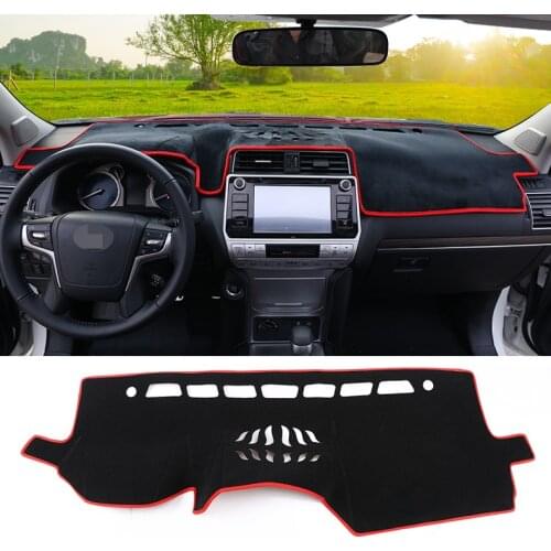 For Toyota Land Cruiser Prado Fj150 2018-2020 Inner Dashboard Dash Mat DashMat Sun Cover Pad Car Styling Accessories