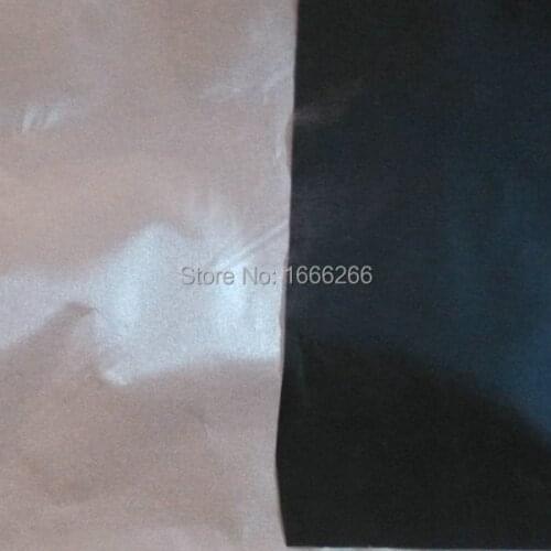 Black color RIFD shielding EMI blocking Fabric EMF blocking fabric for wallets conductive fabric
