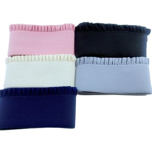 HL 6CM Wide 1 Meter 5 Colors Elastic Bands Waist Belt Garment DIY Accessories Jacquard Waistband