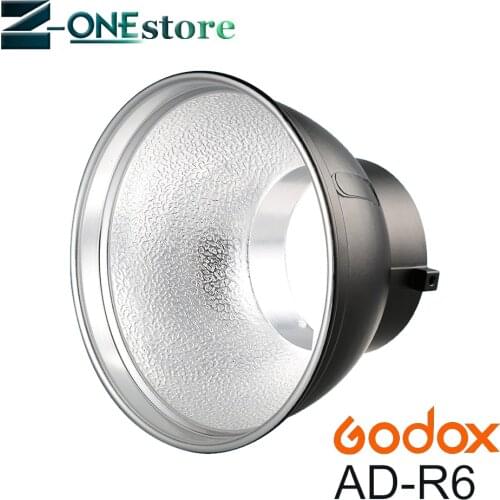 Godox AD-R6 Standard Reflector Bowens Mount w/ Umbrella Hole for AD600B AD600BM