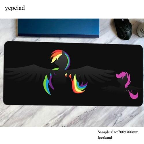 My little pony mouse pad gamer mousepad cheapest rubber desk mat HD print gaming accessories pc game keyboard mats oversized