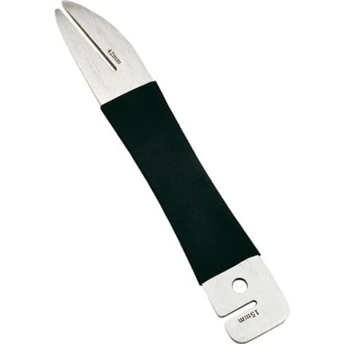 Bicycle Bike Rotor Truing Fork Wrench Alignment Truing Tool Cycling Brake Discs Park Adjustment Stainless Steel Repair Tool