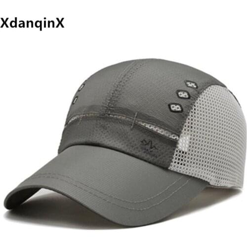 New Summer Men And Women Mesh Cap Thin Breathable Baseball Caps Snapback Cap Adjustable Size Couple Casual Sports Cap Multicolor