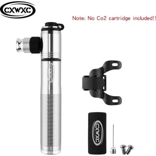 CO2 Inflator Hand Pump For Bike Combo Bicycle Pumps Mini Portable Bike Pump Valve Adapter Ball Air Inflator Cycling Bicycle Pump