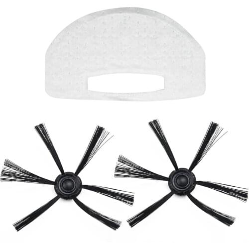 3Pcs/Set Vacuum Cleaner Side Brush Filter Kit For Isweep S320 Vacuum Cleaner Replacement Parts Accessories