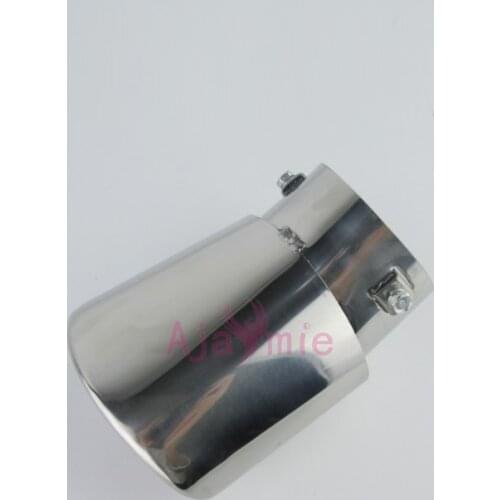 Exhaust Muffler Tip #304 Stainless Steel Pipe End Garnish 2008-2017 Car Styling For Toyota Land Cruiser 200 Accessories