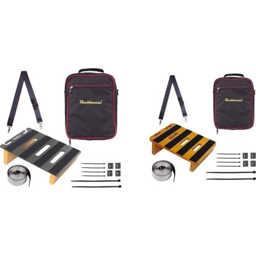 Rockhouse Guitar Effect Pedal Board Effects Pedalboard Mini with Guitar Pedal Hand Bag Handcase