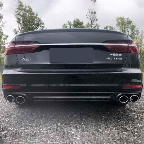 Suitable for Audi 12-21 A6l Modified S6 Lip Tail Throat with Front Shovel Tremella
