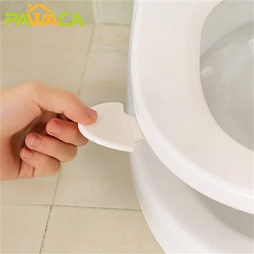 Toilet Seat Cover Lifter Sanitary Closestool Seat Cover Lift Handle Lid Lifer Toilet Seat Lifter Bathroom Supplies Cleaning Tool