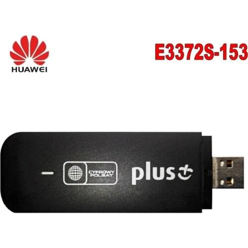 20pcs Unlocked Huawei e3372 e3372s-153 4G LTE USB Dongle Mobile Broadband USB Modems USB Stick Datacard plus 2pcs antenna