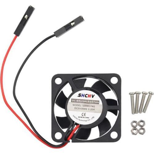 Raspberry Pi CPU Fan Adjustable For Raspberry Pi 4 B / 3B+ / 3B / 2B / B+ CPU Cooling Fan Adjustable 5V 3.3V