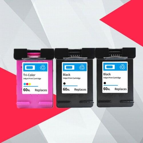 Compatible for HP 60 XL ink cartridge for HP60 60xl Deskjet F2480 F2420 F4480 F4580 F4280 D2660 D2530 D2560 PhotoSmart C4680