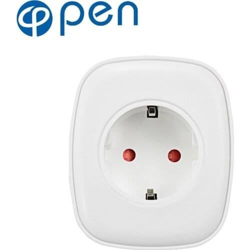 OPSA-001 10A Wifi Smart Switch Power Plug Socket EU 220V Wireless Light Outlet Timer Remote Control Support Alexa Google Home
