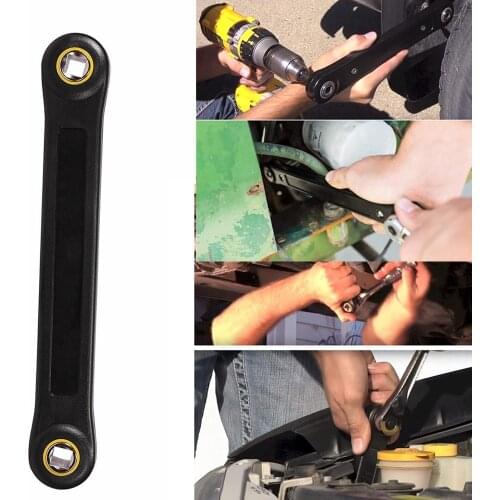 Universal Extension Wrench 3/8 Inch Spanner Screw Nut Wrench Adjustable DIY hook wrench Automotive Tool For Car Hand Tools