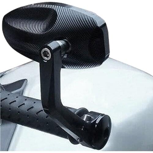 2pcs 22mm Motorcycle Accessories Rearview Mirrors CNC Motocross Bar End Rearview Side Mirror 7/8'' For yamaha honda suzuki bmw