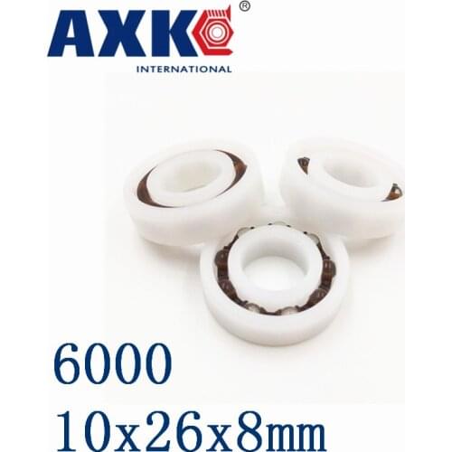 2021 Hot Sale Real Thrust Bearing Rolamentos Axk 6000 Pom (10pcs) Plastic Bearings 10x26x8mm Glass Balls 10mm/26mm/8mm