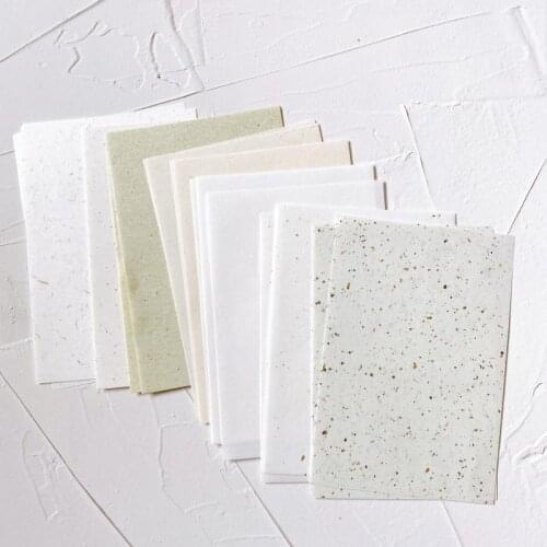 28 Sheets Vintage Notes Fresh Simple Basic Washi Paper Material DIY Planner Scrapbooking Stickers Light Color Series Seal Paper