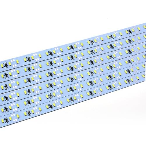 30pcs* 0.5m 36 smd 4014 36 led hard luces strip led bar light 12V 50cm aluminium alloy nature/warm white cabinet kitchen