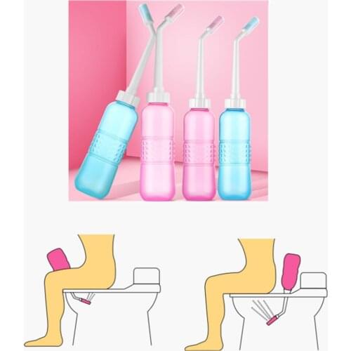 560ML Bidet Shower Portable Baby Ass Cleaner Woman Vaginal Douche Device Handheld Vulva Flusher for Pregnant Hygiene Sprayer