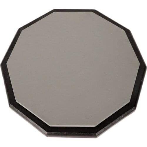 9 Inch Natural Rubber Dumb Drum Ten-horn Gray Color