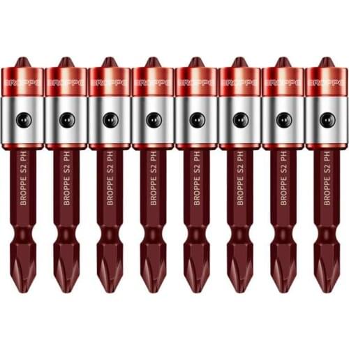 Screwdriver Bits Magnetic Ring 1/4" 6.35mm Metal Strong Magnetizer Screw