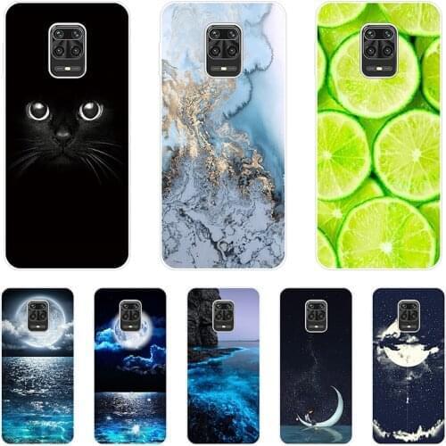 For Redmi Note 9 Pro Case Animals Painted Soft TPU Clear Phone Cases For Xiaomi Redmi Note 9S Note9 9Pro Back Cover Cute Coque