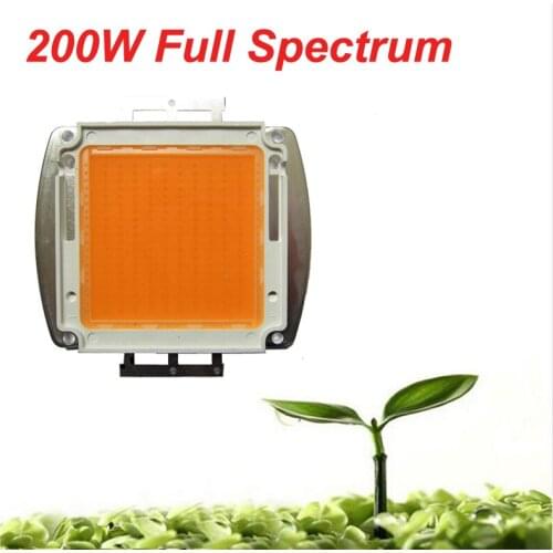 1pcs BridgeLux 14,000LM Led Grow Light Chip 200W Full Spectrum 380nm~840nm SMD LED Growth Light Lamp For All Stage Plant Grow