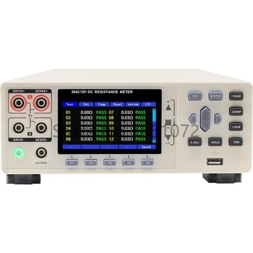 CKT3542-12H 12 Channels Copper Wire Testing Equipment Contact Resistance Meter