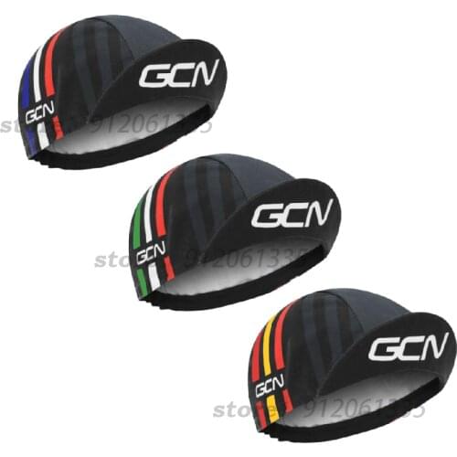 Italy Spain France GCN Cycling Cap Men Women Bike Headdress Cycling Hat Bicycle Caps Road Mountain Bike Race Headwear