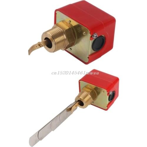 HFS-20/15/25 R3/4 Liquid Water Oil Sensor Control Automatic Paddle Flow Switch 15A 250V IP54 New 2019