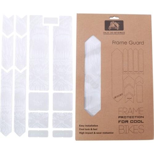 Innovative Bicycle DIY Graffiti Sticker 3D Three-dimensional Personality Protection Decals Repair Scratch Bike Frame Sticker