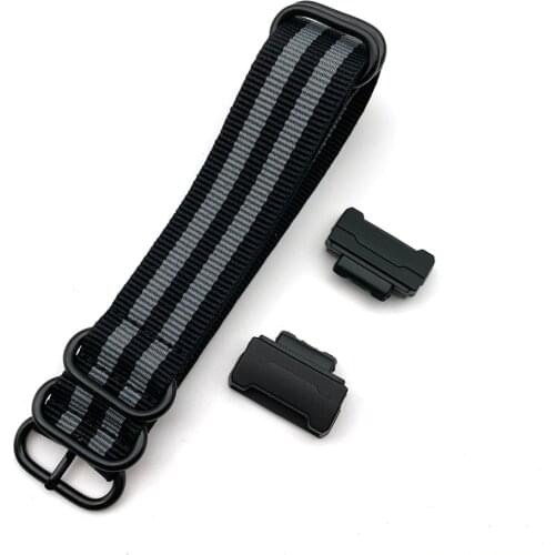 Nylon Watch Band Conversion For G-Shock DW-5600 DW-6900 G-5700 GA-100/110 GDF-100 GL-7200 DW-9052 GW-M5610 G-8900 black clasp
