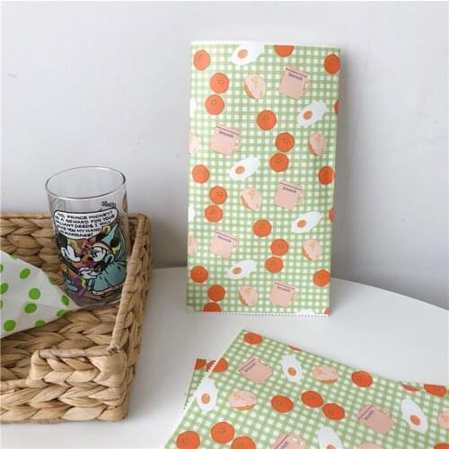 Korean Style Paper Bags Popcorn Bag Checks Candy Box Christmas Goodie Bags Paper Gift Bags Paper Wedding Packaging Box 100pcs