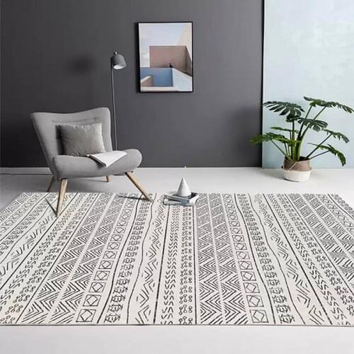 Living Room Carpet Bedroom Girl Ins Wind Rug Bedside Web Celebrity Large Area Full Shop Rooms Nordic Light Luxury Tea Table Mat