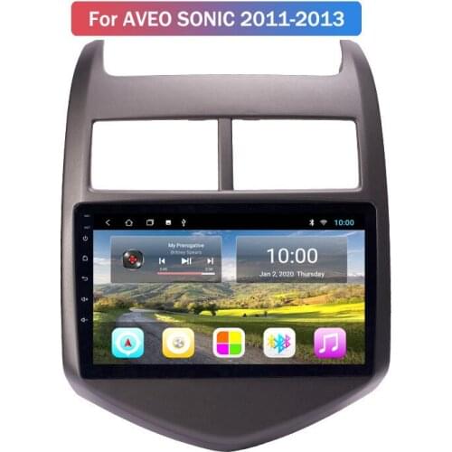 Hot Android 2G+32G GPS head unit 4G For Chevrolet Aveo Sonic 11-13 Avro HD Large Screen Google Store Android Car Navigation