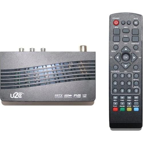 2C DVB-T Smart TV Box HDMI DVB-T2 T2 STB H.264 HD TV Digital Terrestrial Receiver DVB T/T2 Set-top Boxes Free TV