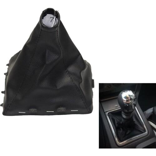 Car Gear Shift Knob Gaiter Boot Cover Gear Stick Cover For Opel/Vauxhall Vectra C MKII 2002-2008 5738393