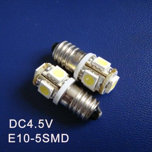 High quality DC4.5V E10 led,E10 5V,E10 led,E10 light 4.5V,4.5V E10 Bulb,E10 4.5V Lamp,E10 Lamp,E10 5V 1W,free shipping 10pcs/lot
