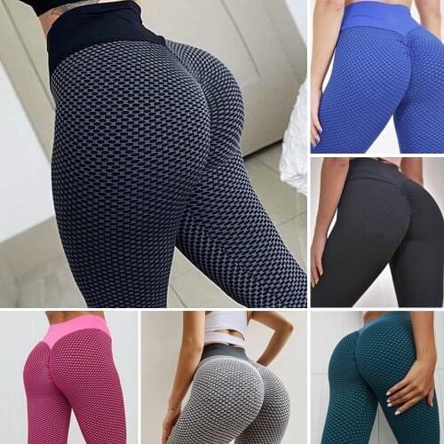Womens Leggings Yoga Pants Sportswear Sports Clothing Fitness Gym Leggings High Waist Push Up Seamless Pants Workout Activewear