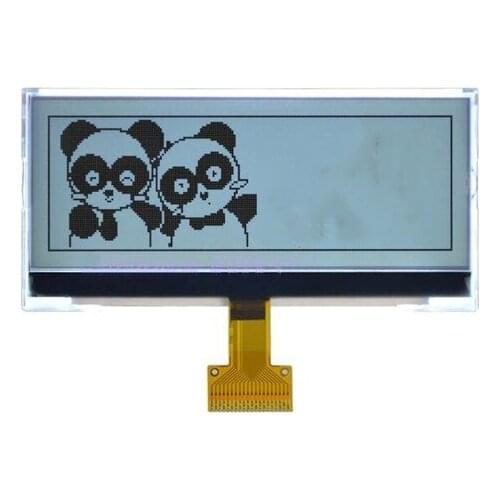 20PIN COG 19264 LCD White Display Screen ST7525 Drive IC 3.3V SPI/I2C/Parallel Interface
