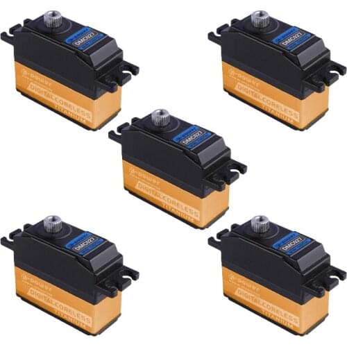 5PCS K-power DMC027 3.5KG/0.05Sec High Speed Coreless Micro RC Digital Servo Motor for 1/12 Scale WPL MN99S MN-99 D90 Car Model