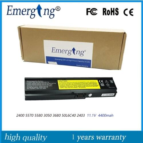 11.1v 4400mah New Laptop Battery for Acer Aspire 3030 3600 3680 5030 5520 5570 5580 ZR1