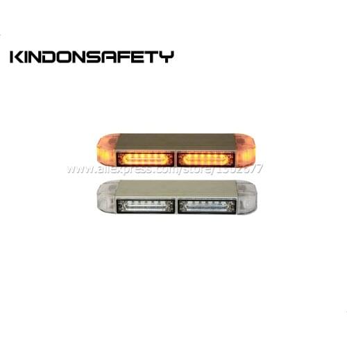 Free shipping! 320mm SUPER bright GEN3 1watt mini LED warning strobe lightbar, 28pcs LEDs, aluminium housing, multivolt 9-30VDC